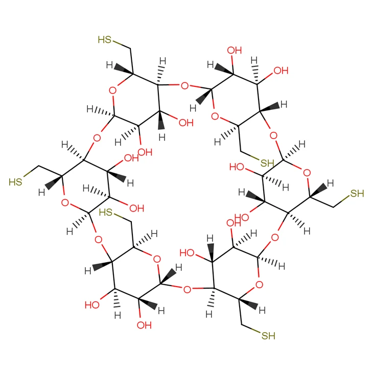 Hexakis-(6-mercapto-6-deoxy)-alpha-cyclodextrin